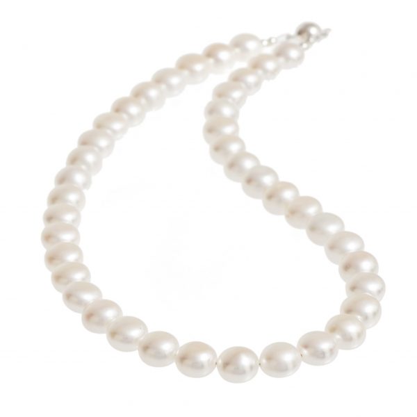 Baroque Freshwater Pearl Necklace Pearl Necklace Biba And Rose 6886