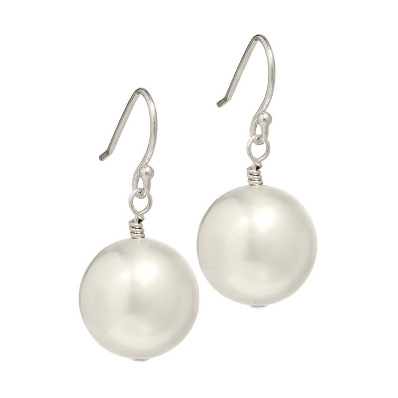 Swarovski Crystal Pearl Earrings 